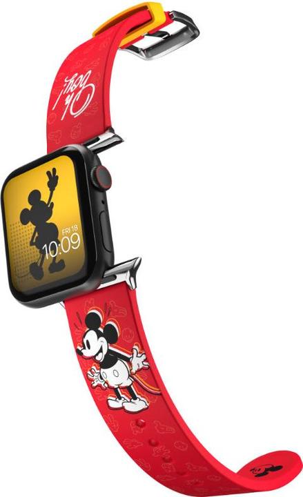 Actual product image Moby Fox Disney bracelet pour smartwatch Mickey Mouse Vintage Icon (Stainless steel, Silicone)