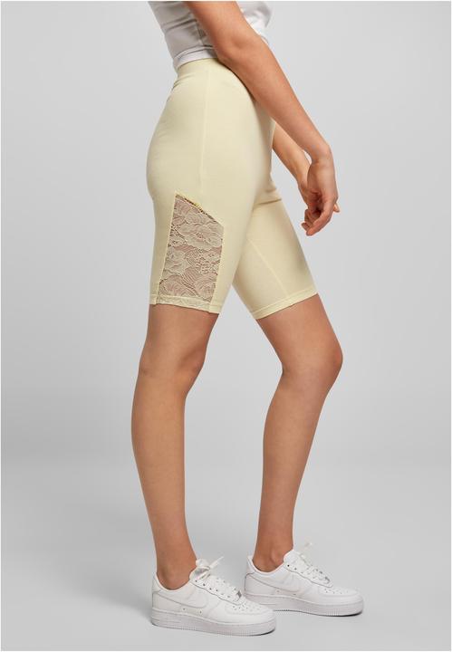 Image du produit Urban Classics Ladies High Waist Lace Inset Cycle Shorts - 16956 (S)