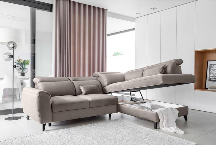 Image du produit ELTAP Noble (Canapé d'angle, 4 places, Canapé-lit)