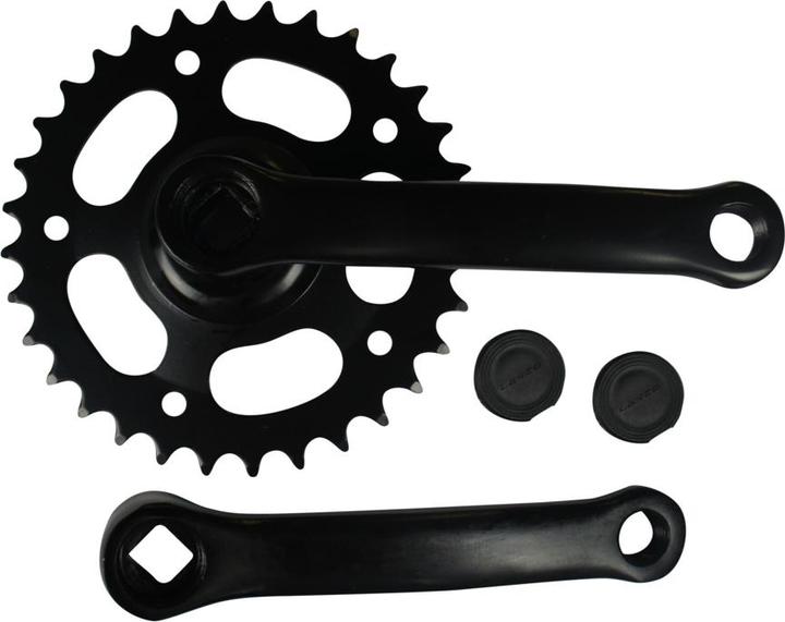 Immagine prodotto Mustang Velo Guarnitura 32T. 127mm acciaio nero senza paracatena (127 mm)