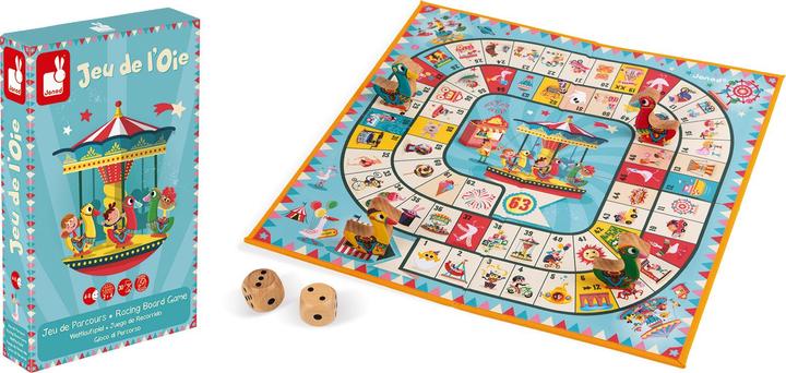 Produktbild Janod Karussell (Deutsch, Französisch, Italienisch, Englisch, Spanisch, Niederländisch)