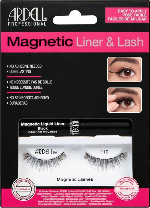 Ardell Magnetic Liner & Lash 110 (Künstliche Wimpern)