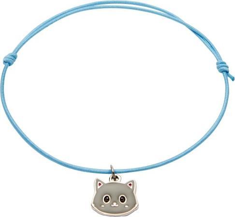 HCA Armband - "Happy Kids" - elastisches Band - Katze (15 cm)