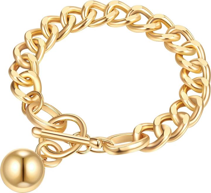 Immagine prodotto Lulu & Jane Lega di metallo da donna in oro giallo - 29661 (22 cm, Lega metallica)
