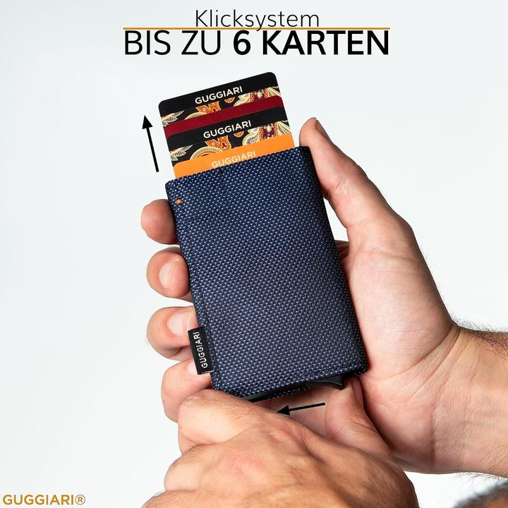 Actual product image Guggiari Kreditkartenetui mit Magnetverschluss