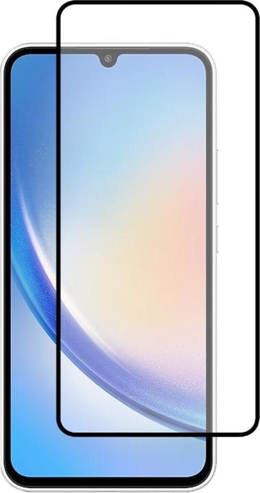 Screenguard Samsung Galaxy A34 5G Pellicola di vetro protettiva a schermo intero 2.5D 9H (1 Pezzo/i, Samsung Galaxy A34 5G)