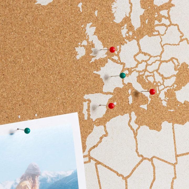 Immagine prodotto Miss wood Mappa Woody L (Bacheca, Mappamondo, 60 x 45 cm)