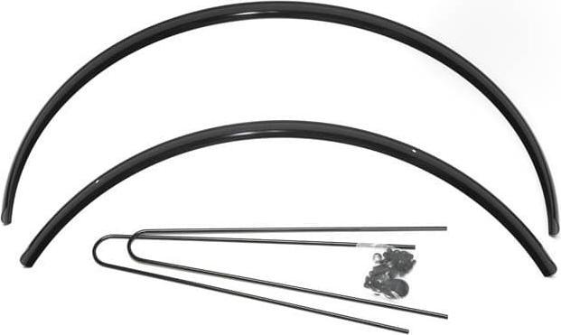 Image du produit Pelago Garde-boue en aluminium pour pneus 700C - Noir (Kit de garde-boue)