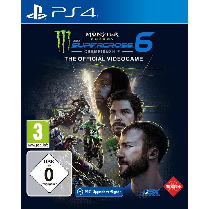 Image du produit Milestone Monster Energy Supercross - The Official Videogame 6 (PS4, DE)