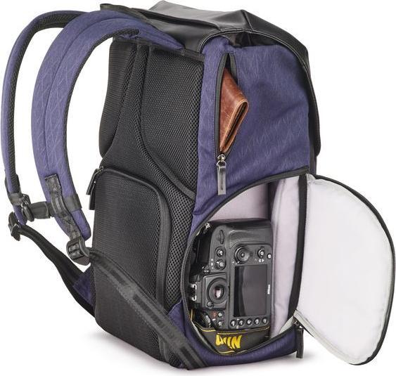 Image du produit Cullmann BRISTOL DayPack 600+ bleu foncé, sac à dos pour appareil photo (Sac à bandoulière pour appareil photo)