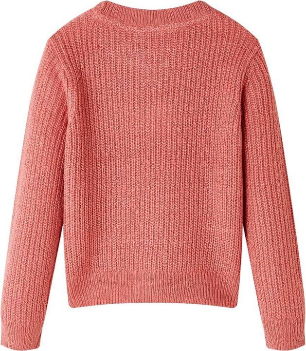 Image du produit VidaXL Pullover enfant tricoté Rose moyen 140,Matériau : 67 (140)
