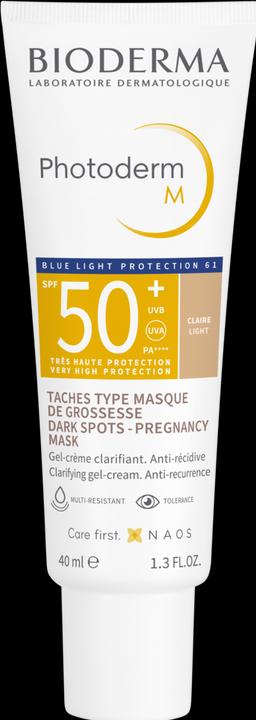 Produktbild Bioderma Photoderm M SPF50+ claire (Sonnencreme Gesicht, SPF 50, 40 ml, 66 g)