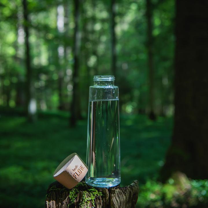 Actual product image Bulb Drinking Bottle FLOW Glass (0.54 l)