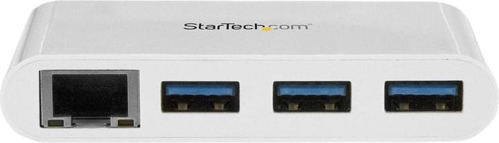 Produktbild StarTech 3PT USB 3.0 HUB + GBE - USB-C (USB-C, 3 Ports)