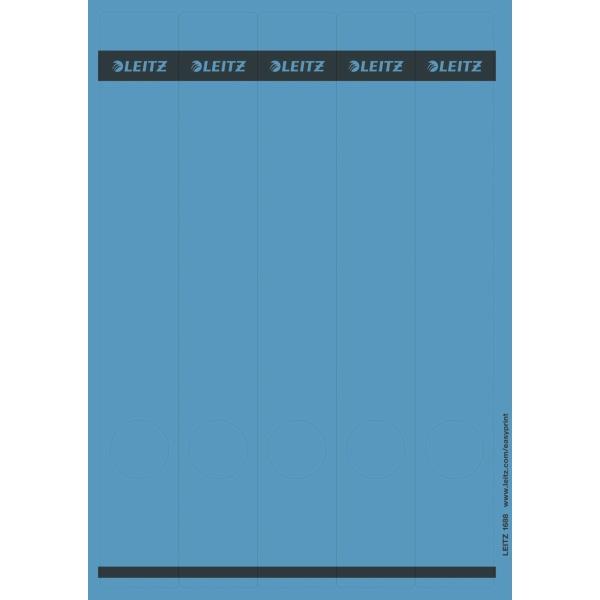 Immagine prodotto Leitz Etichetta dorsale, 39 x 285 mm, lunga, stretta, blu adatta per standard e cartone duro