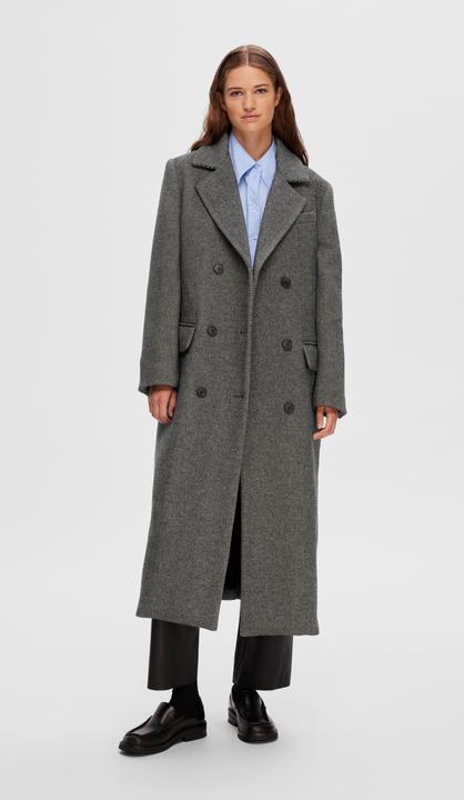 Image du produit Selected Femme Manteau en laine à double boutonnage (34)