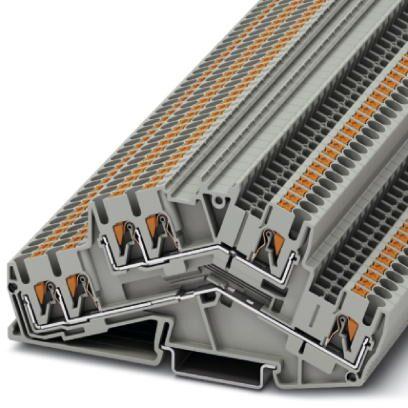 Phoenix Contact PTTBS 2,5-TWIN 3210600 Doppelstockklemme 0.14 mm² 2.50 mm² Grau 50 St.