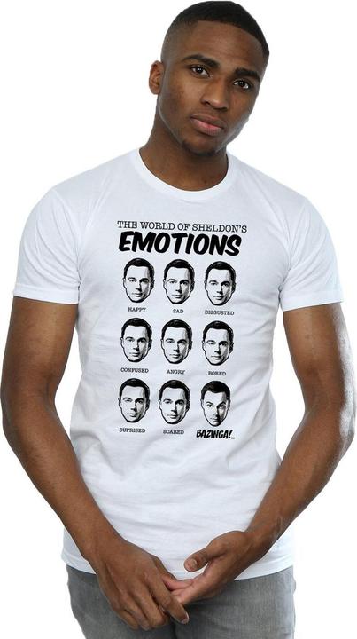 Actual product image Dam Mens Emotions Sheldon Cotton T-Shirt (XL)