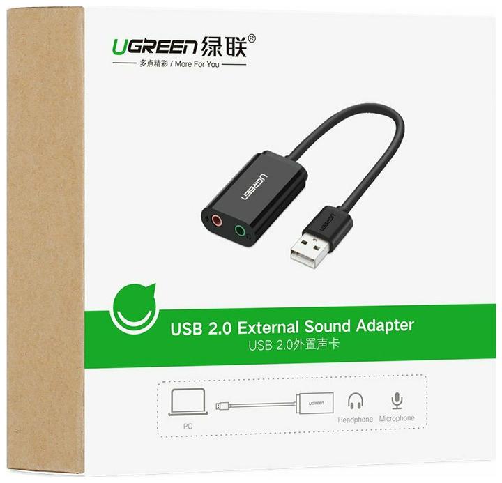 Produktbild Ugreen External Sound Adapter 30724 (USB)