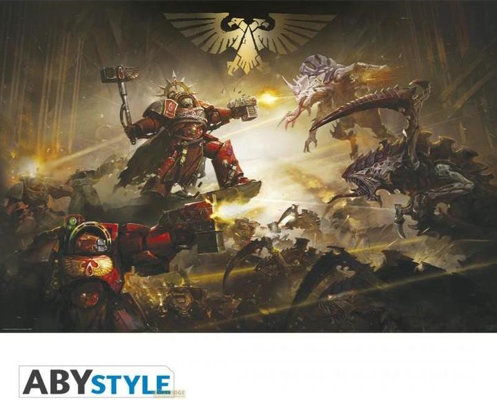 Produktbild ABYstyle Warhammer 40K - La devastation de Baal (91.5 x 61 cm)