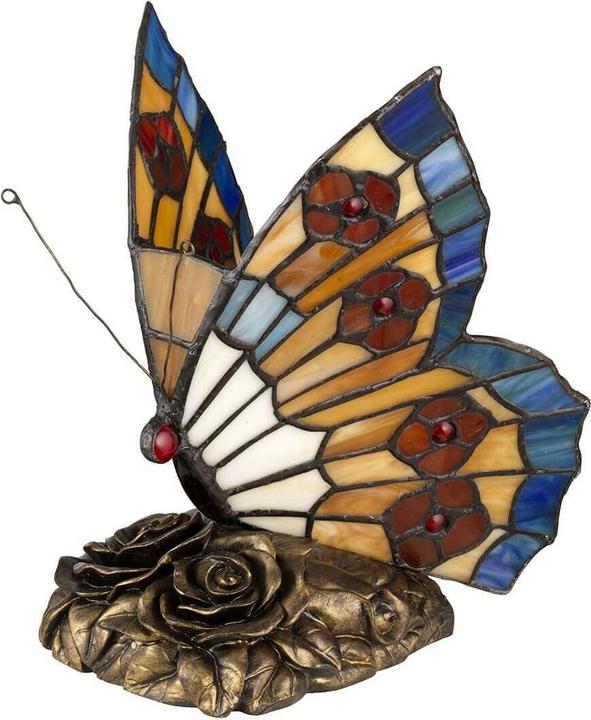Produktbild Elstead Lighting Tiffany Animal Lamps LED Tischleuchte G9 Architektonische Bronze (240 lm, G9)