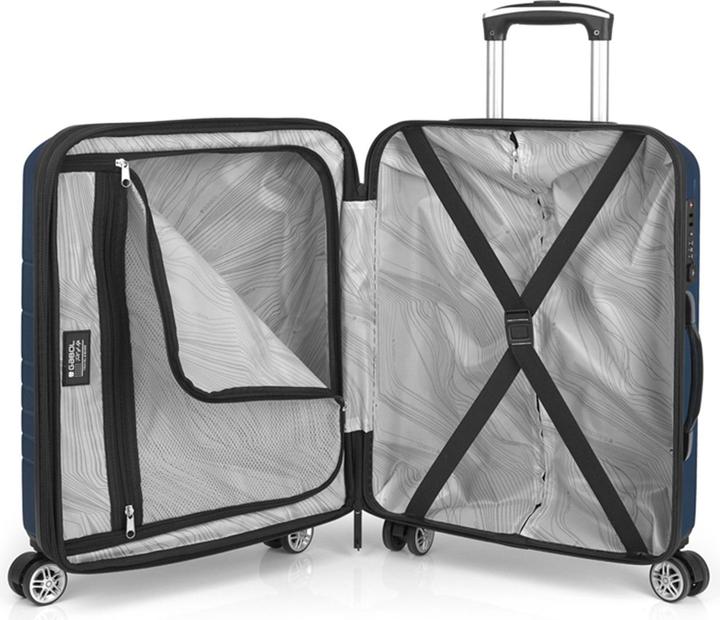 Produktbild Gabol Escape 4 Rollen Kabinentrolley S 54 cm mit Dehnfalte (40 l, Handgepäck (bis 50l))