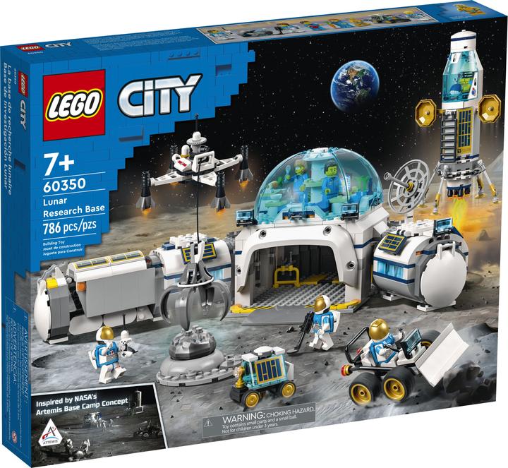 Actual product image LEGO City End-Of-Live Set Mond-Forschungsbasis - 60350 NEU! Teile 786x (60350)