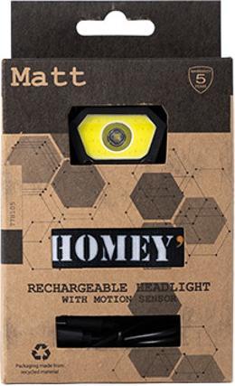 Produktbild Homey's Matt EDC Stirnlampe LED (200 lm)