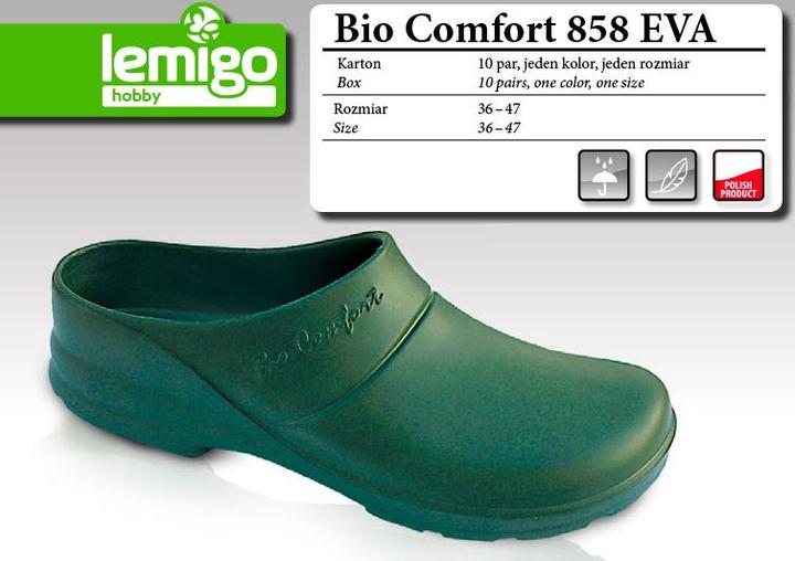 Actual product image Lemigo Bio Comfort Clogs 45 green 728580045A (45)