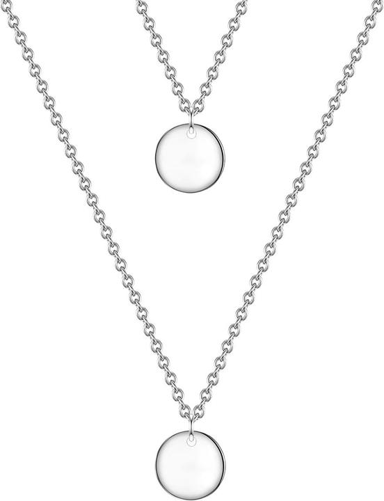 Produktbild Glanzstücke München Damen Kreis Sterling Silber silber 45,0 cm Basislänge + 5,5 cm Verlängerung - 31530 (Sterling Silber, 45 - 50.5 cm)