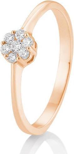 Produktbild Breuning Verlobungsring Flower (48, 585/14 K Gold)