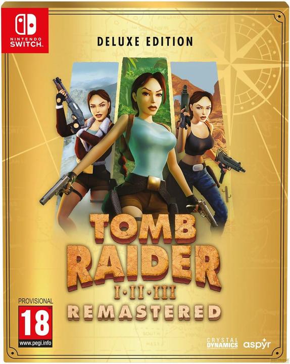 Actual product image Aspyr Tomb Raider 1-3 Switch Remastered Deluxe Editio (Switch, Switch Lite, Switch OLED, DE)