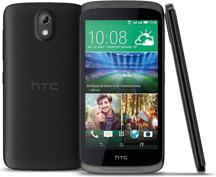 HTC Desire 526G (32 GB, Schwarz, 4.70", Single SIM, 8 Mpx, 3G)