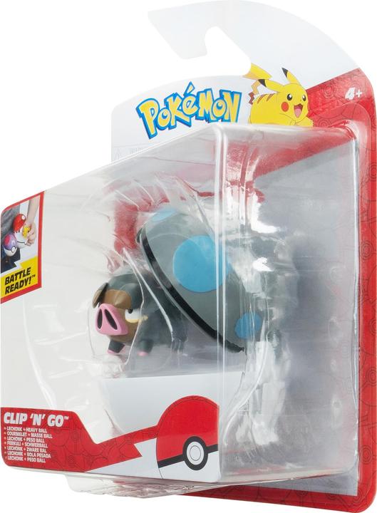 Produktbild Jazwares Pokémon Clip'n'Go Poké Balls Ferkuli & Schwerball