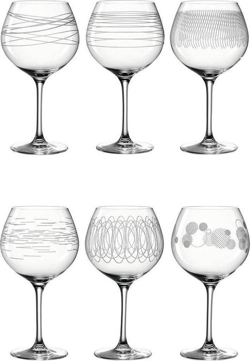 Actual product image Leonardo Casella (63 cl, 6 Glasses, White wine glasses, Red wine glasses)