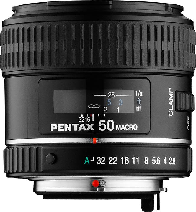 Produktbild Pentax Objektiv SMC-DFA 50mm, f/2.8, Makro (Pentax K, APS-C / DX, Vollformat)