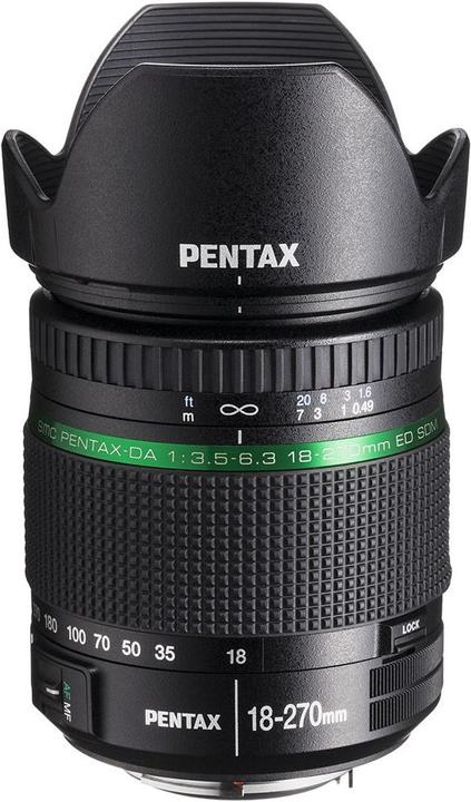 Actual product image Pentax SMC-DA 18-270mm f/3.5-6.3 SDM (Pentax K, APS-C / DX)