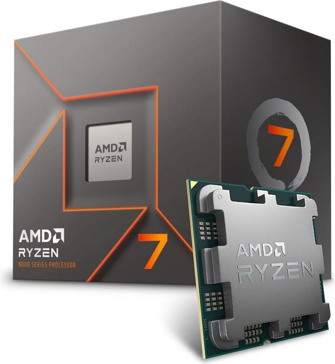 Produktbild AMD Ryzen 7 8700F (AM5, 4.10 GHz, 8 -Core)