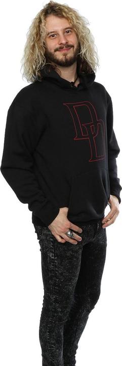 Actual product image Mens Daredevil Logo Outline Hoodie (3XL)