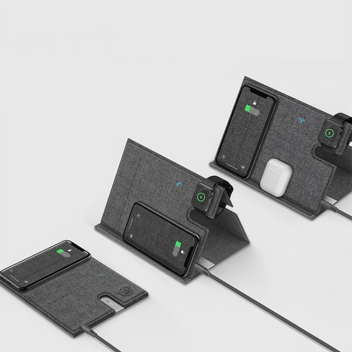 Produktbild Rock 3 in 1 QI Wireless 10W Multi Ladestation