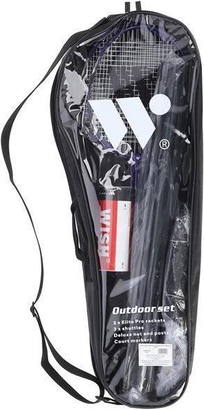 Immagine prodotto Wish Formula Set di racchette da badminton Nils Wish ALUMTEC 4466, viola