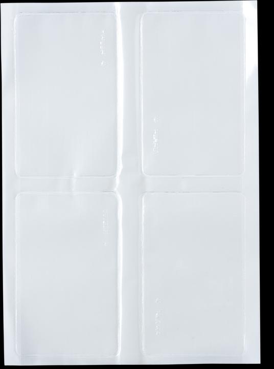 Actual product image HERMA Business card pockets (95 x 60 mm)