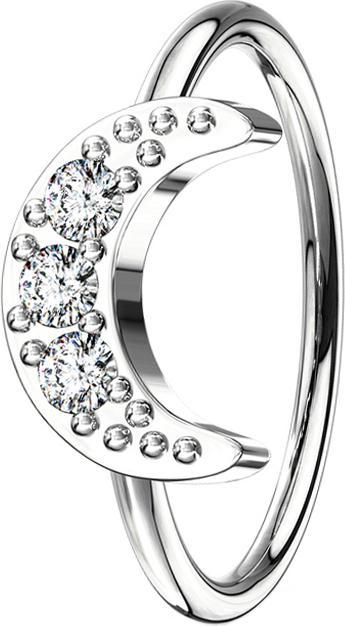 Immagine prodotto Star Piercing Anello micro piercing in argento Half Moon (Ottone)