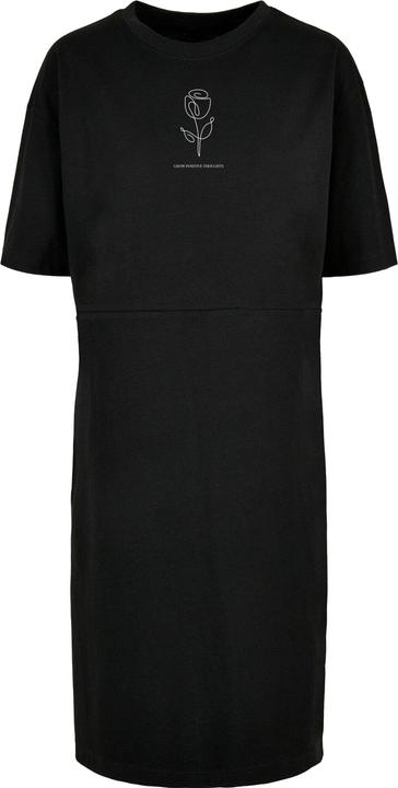 Merchcode Ladies Spring - Tulip Flower Oversized Slit Tee Dress - 119081 (S)