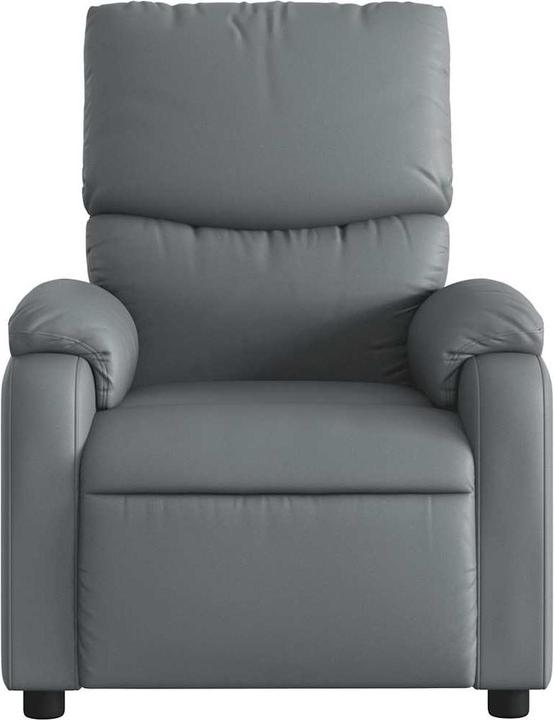 Immagine prodotto VidaXL Sedia da massaggio in similpelle grigia,Colore: Grigio, Materiale