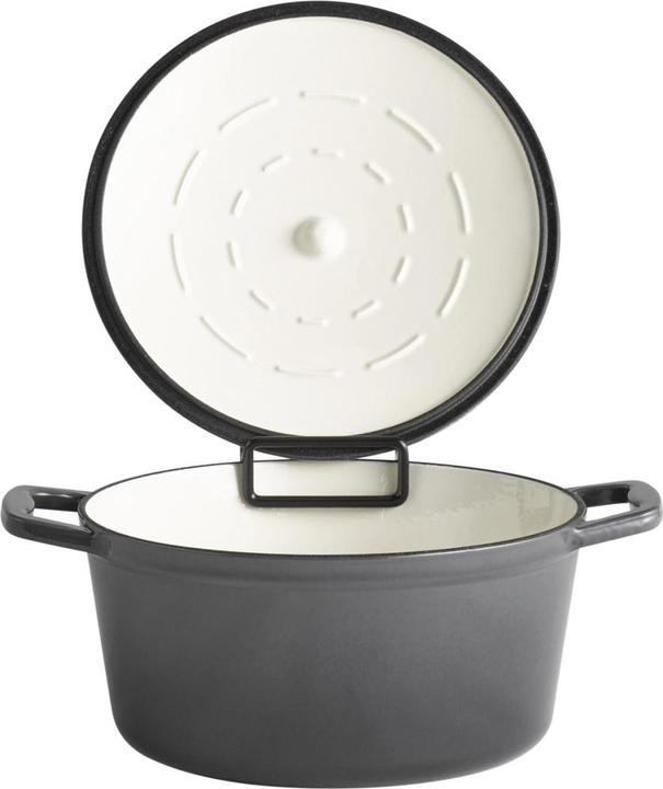 Actual product image APS Kochtopf mit Deckel "5 STARS" (25 cm, Casserole + Stewpot, Cast iron)