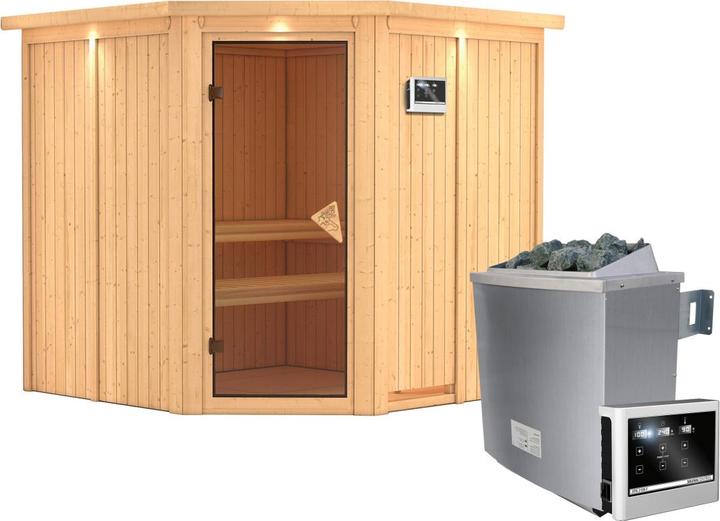 Produktbild Karibu Jarin mit Dachkranz (9 KW externe Steuerung)