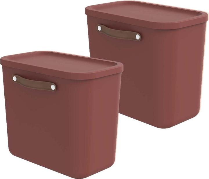Actual product image Rotho Set of 2 storage boxes Maloja 25l (25 l)