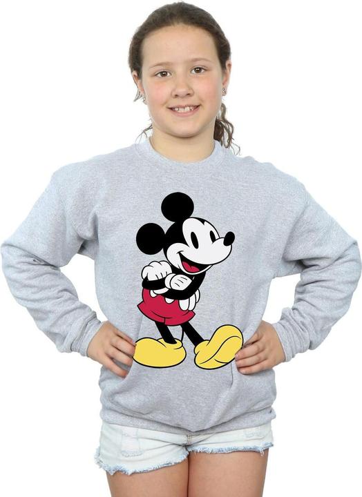 Actual product image Disney Girls Classic Mickey Mouse Sweatshirt (128)