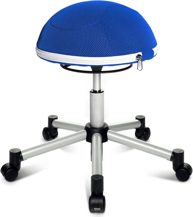 Image du produit Topstar Tabouret de fitness "Sitness Half Ball", bleu Hauteur d'assise : 530